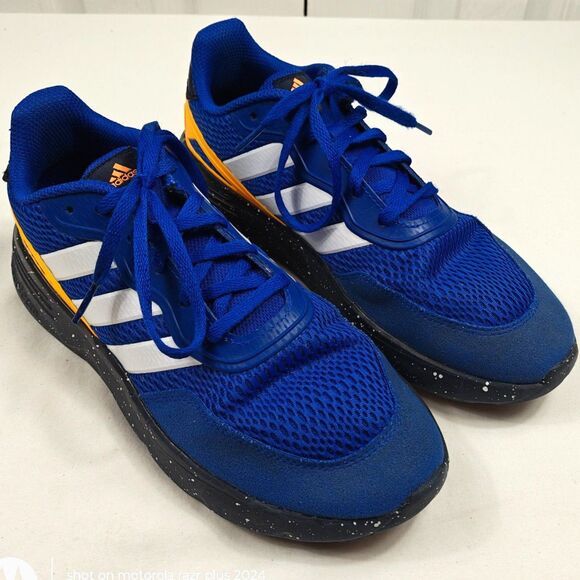 Youth ADIDAS Nebzed K Blue Big Kid's Running Shoes Lace Up Sneakers US Size 6.5 - Picture 2 of 16